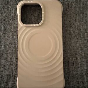 Casetify Ripple iPhone 15 pro max Latte